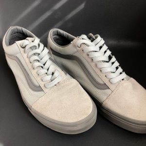 Vans Old Skool Gray Mens 7.5 Womens 9